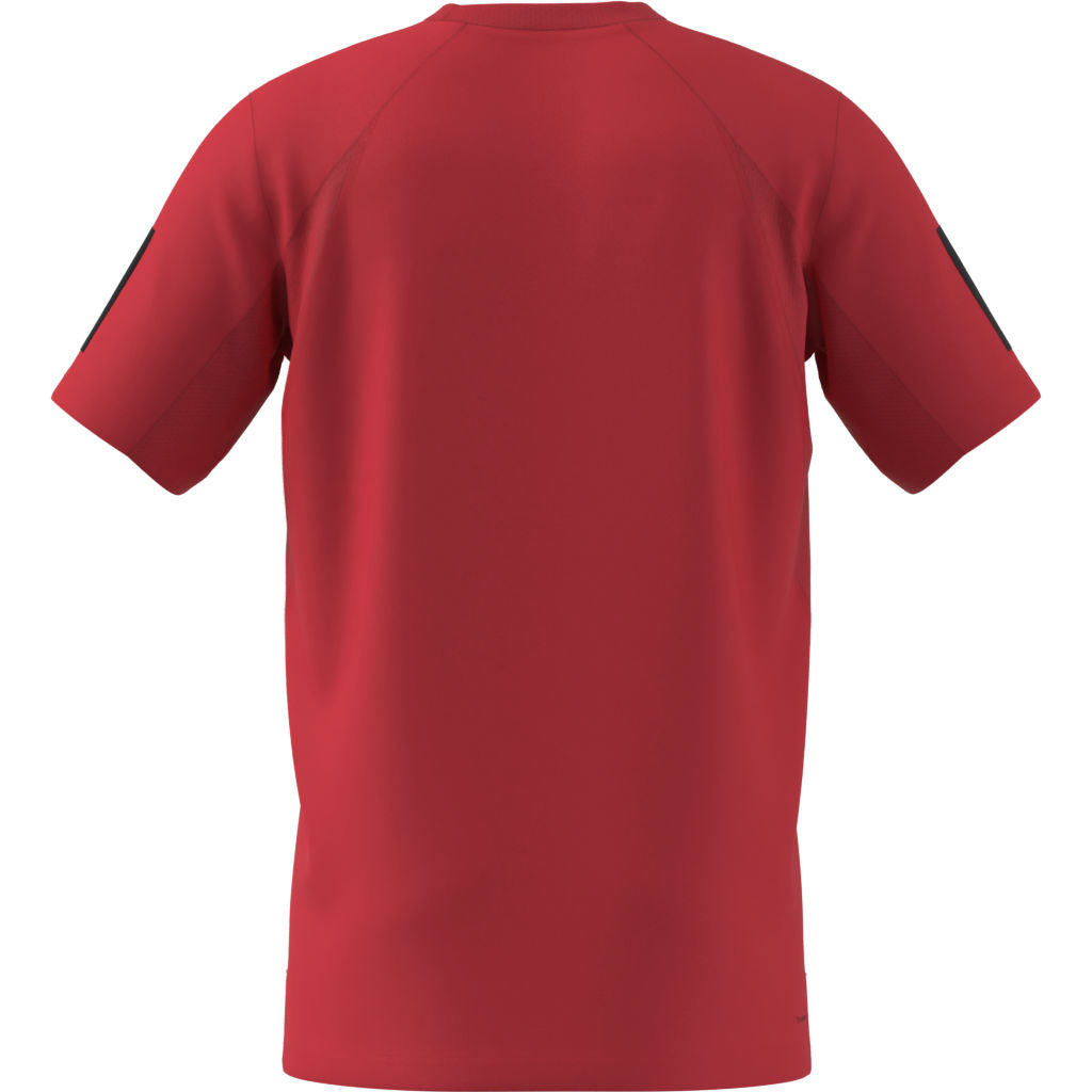 Club 3-Stripe Tee Red