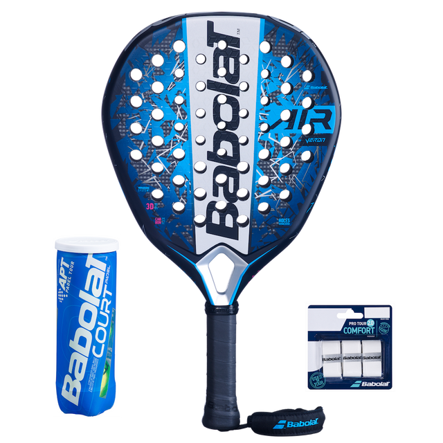 Veron Air 2.5 2025 + Padel Court + 3-pack Overgrip