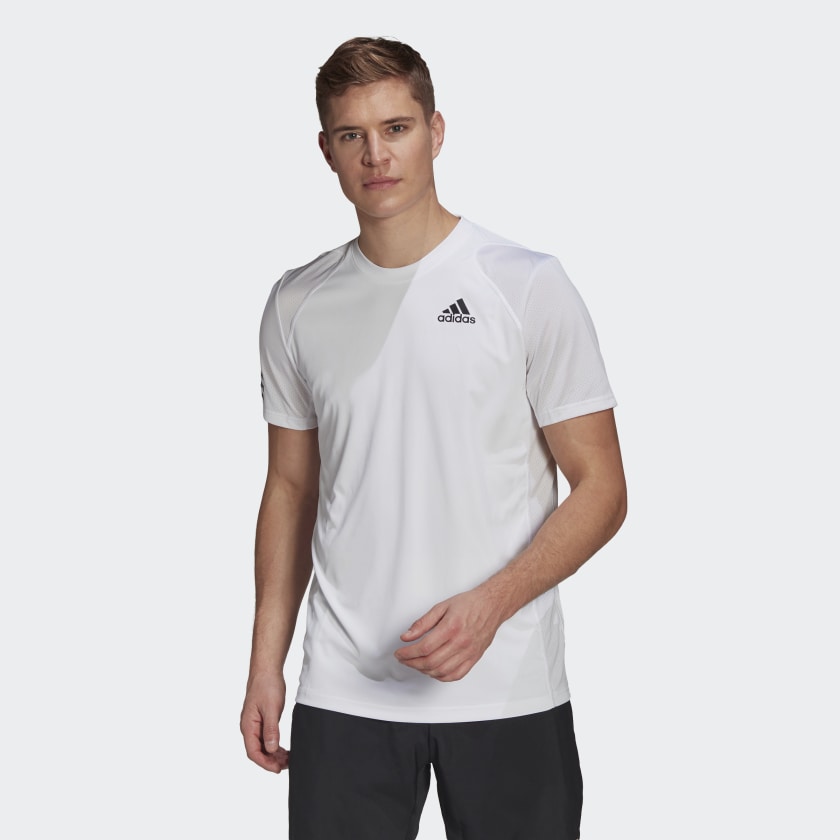 Club 3-Stripe T-Shirt White